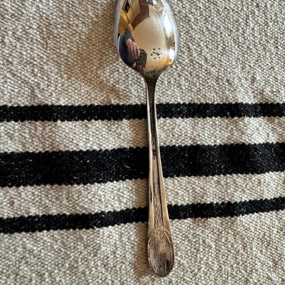 John Adams WM Rogers Spoon Silver Plated Vintage John Marshal Appointed Chief - Picture 4 of 6